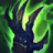 Warwick's basic attacks deal bonus magic damage. If Warwick is below 50% health, he heals the same amount. If Warwick is below 25% health, this healing triples.