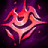 Briar's attacks and abilities apply a stacking bleed that heals her for a portion of the damage it deals. Perpetually hungry, she gains increased healing based on her missing Health, but lacks innate Health Regeneration.