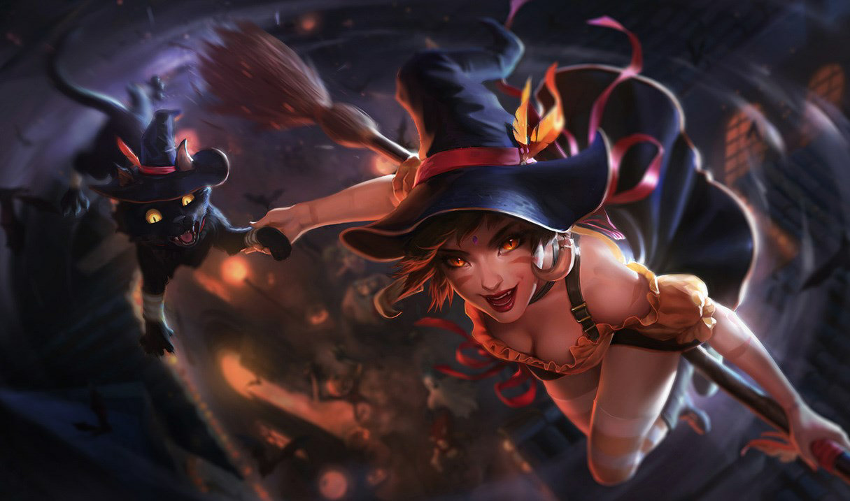 魅惑の魔女ニダリー スキン
