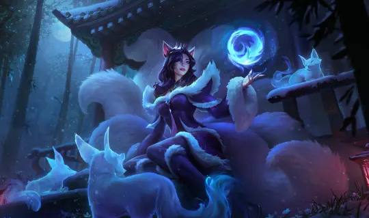 ahri wallpaper gif