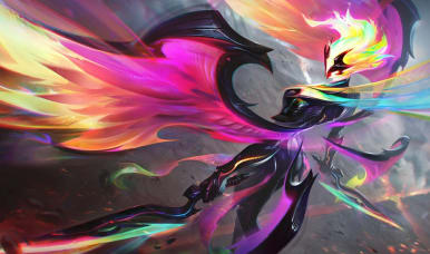 dibujo de kayle del ala del éter
