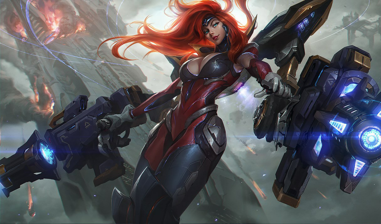 バトルバニー ミス・フォーチュン提督スキン
